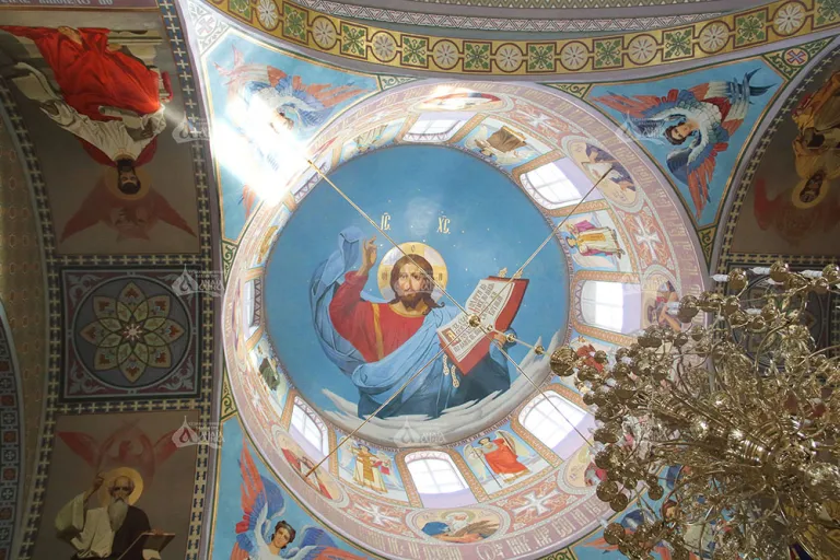 Pictura bisericii Sf. Ioan Botezătorul, mănăstirea de călugări Sf. Ioan Înaintemergătorul, s. Bedevlea — fotografia 12